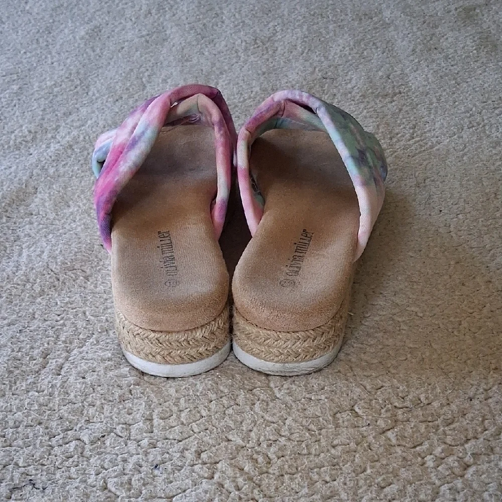 Olivia Miller Tie-Dye Espadrilles